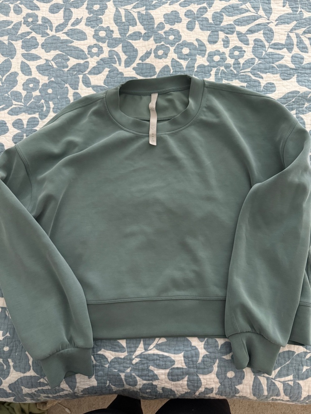 lululemon athletica Crewneck Sweatshirt in Muted Teal